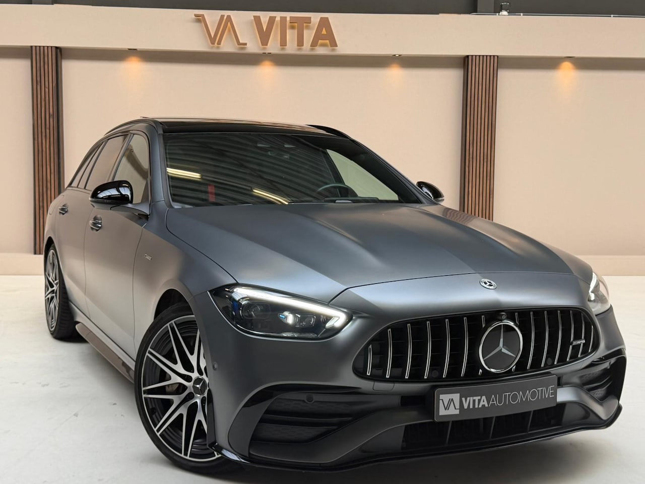Mercedes-Benz C-klasse Estate - AMG 43 4MATIC Full Option|Pano|Memory| Head-Up|Digital Light| - AutoWereld.nl