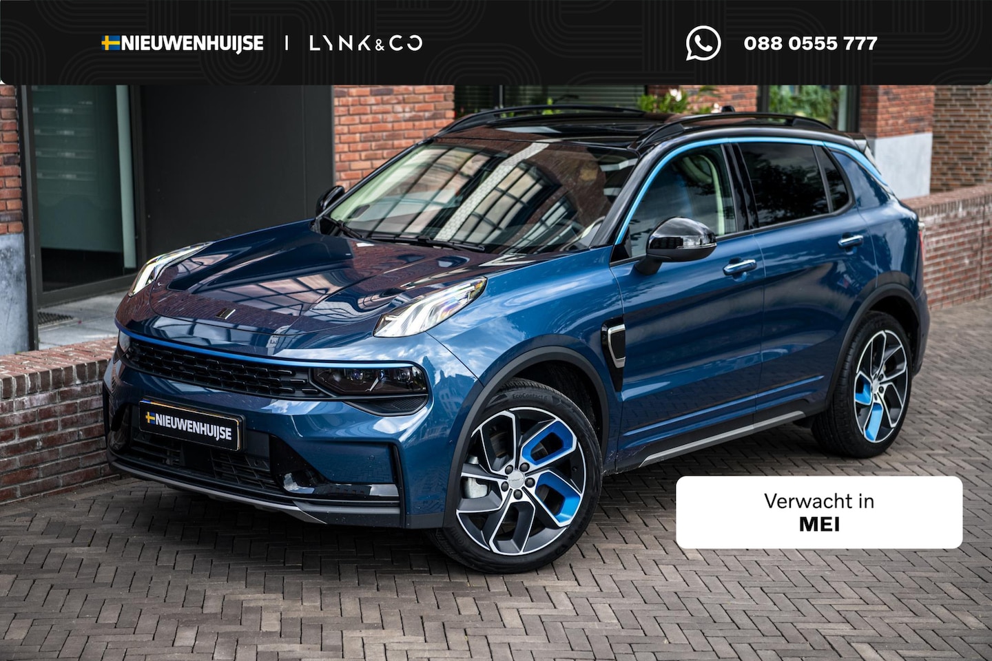 Lynk & Co 01 - 1.5 Plug-in Hybrid | Afneembare Trekhaak | Panoramadak | Adaptive cruise control | LED kop - AutoWereld.nl