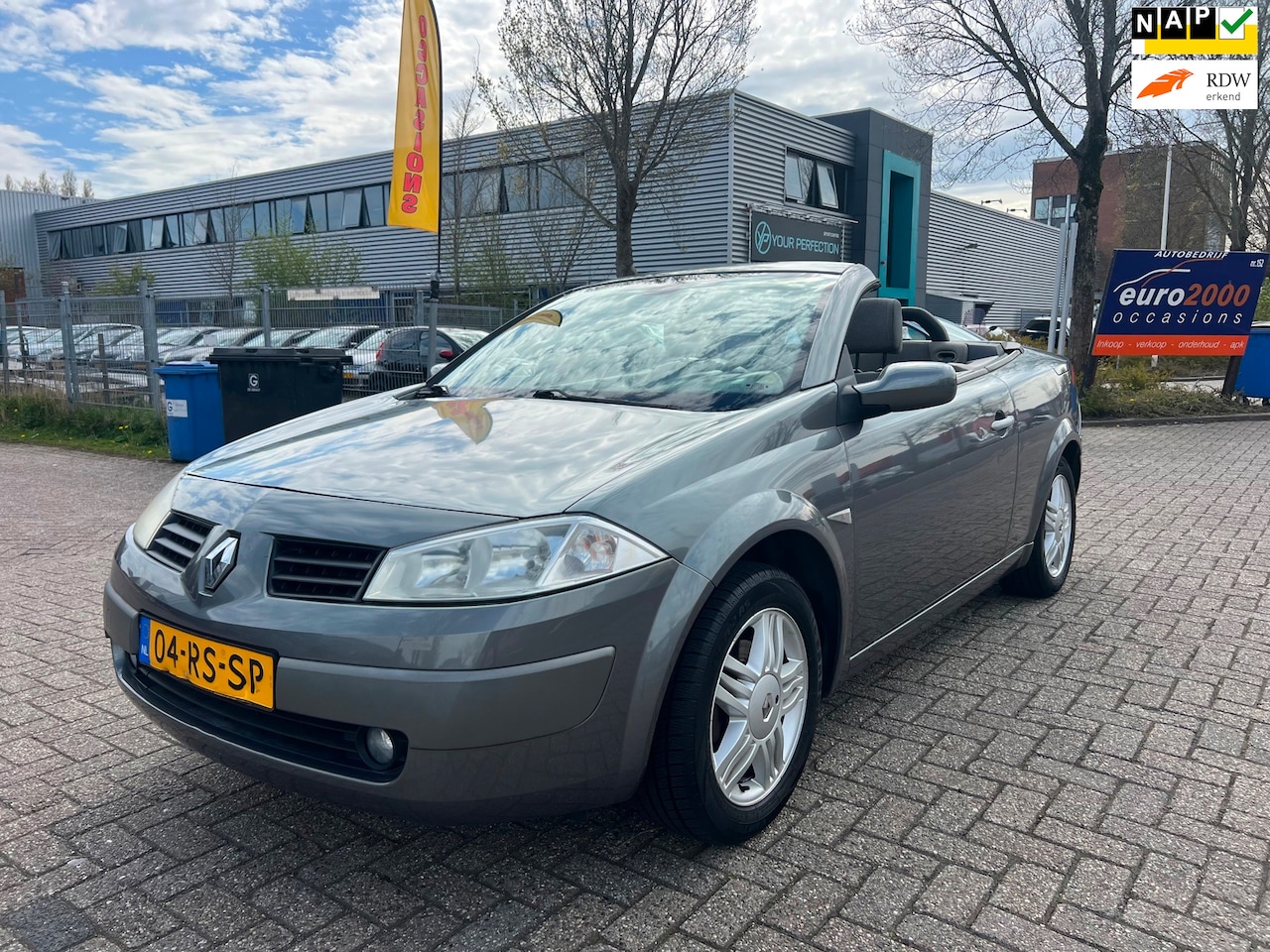 Renault Mégane coupé cabriolet - 1.6-16V - 81.000KM NAP ! - AutoWereld.nl