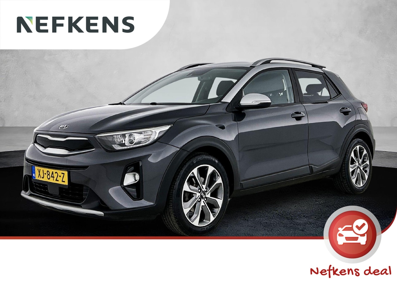 Kia Stonic - 1.0 DynamicPlusLine 120pk Automaat | Trekhaak | Navigatie | Climate Control | Cruise Contr - AutoWereld.nl