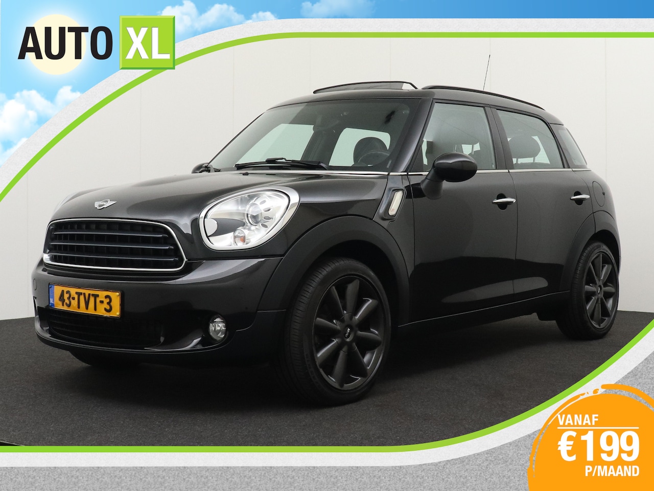 MINI Countryman - Mini 1.6 Cooper Chili Pano-Dak Leder Cruise - AutoWereld.nl