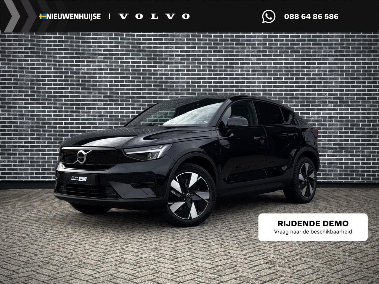 Volvo EC40 - Single Motor 69kWh Plus | Adaptieve Cruise Control | Panoramadak | Getint glas | Nubuck be - AutoWereld.nl