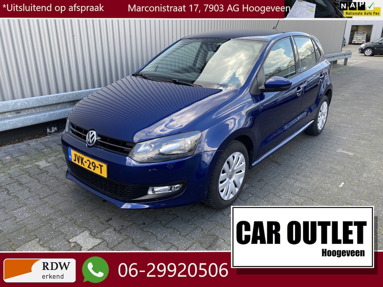 Volkswagen Polo - 1.2-12V Trendline 89Dkm, 5-Drs, Clima, Navi, CC & z.g.a.n. APK – Inruil Mogelijk – - AutoWereld.nl