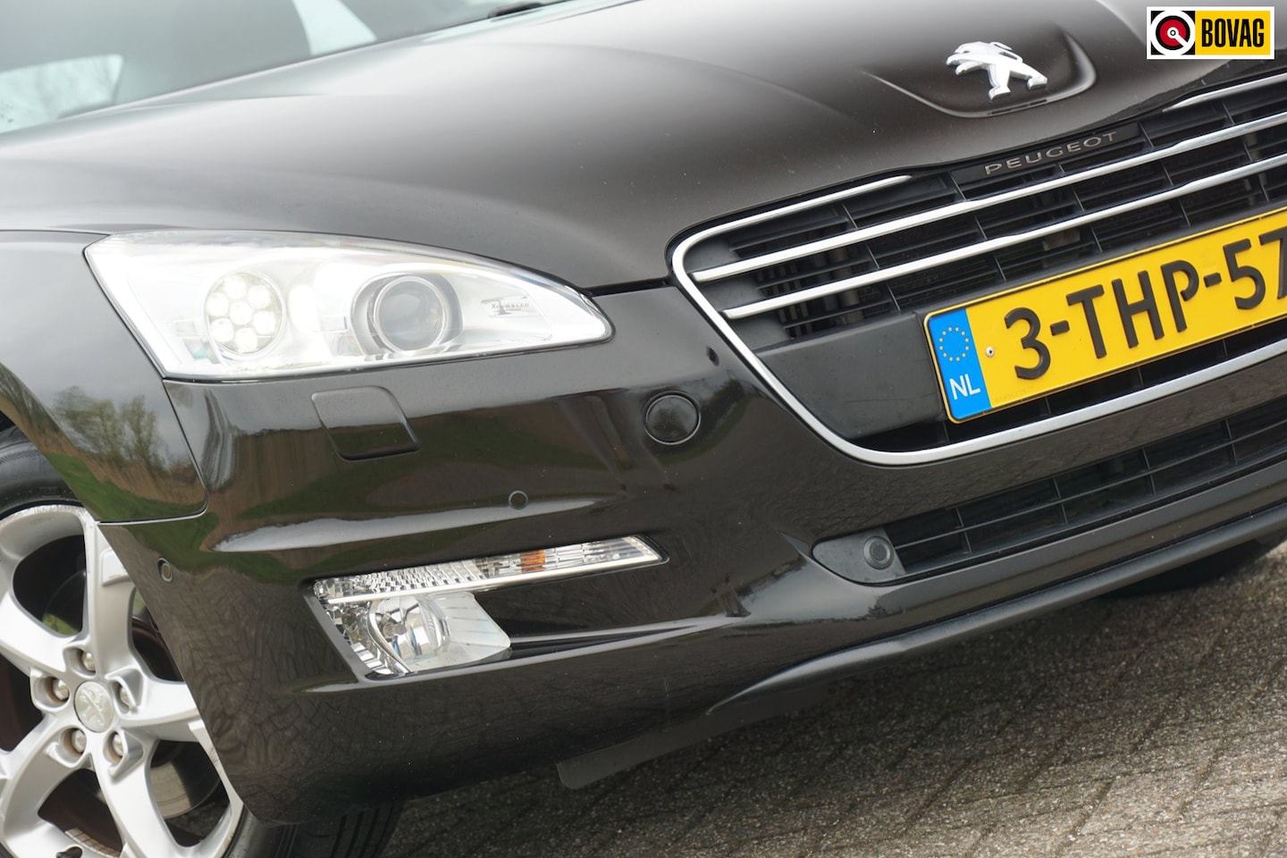 Peugeot 508 - 1.6 156PK Allure | Noir Perla Nera | Vol-Leder/Stoelverwarming/HeadUp/Nav/Bluetooth - Chiq - AutoWereld.nl