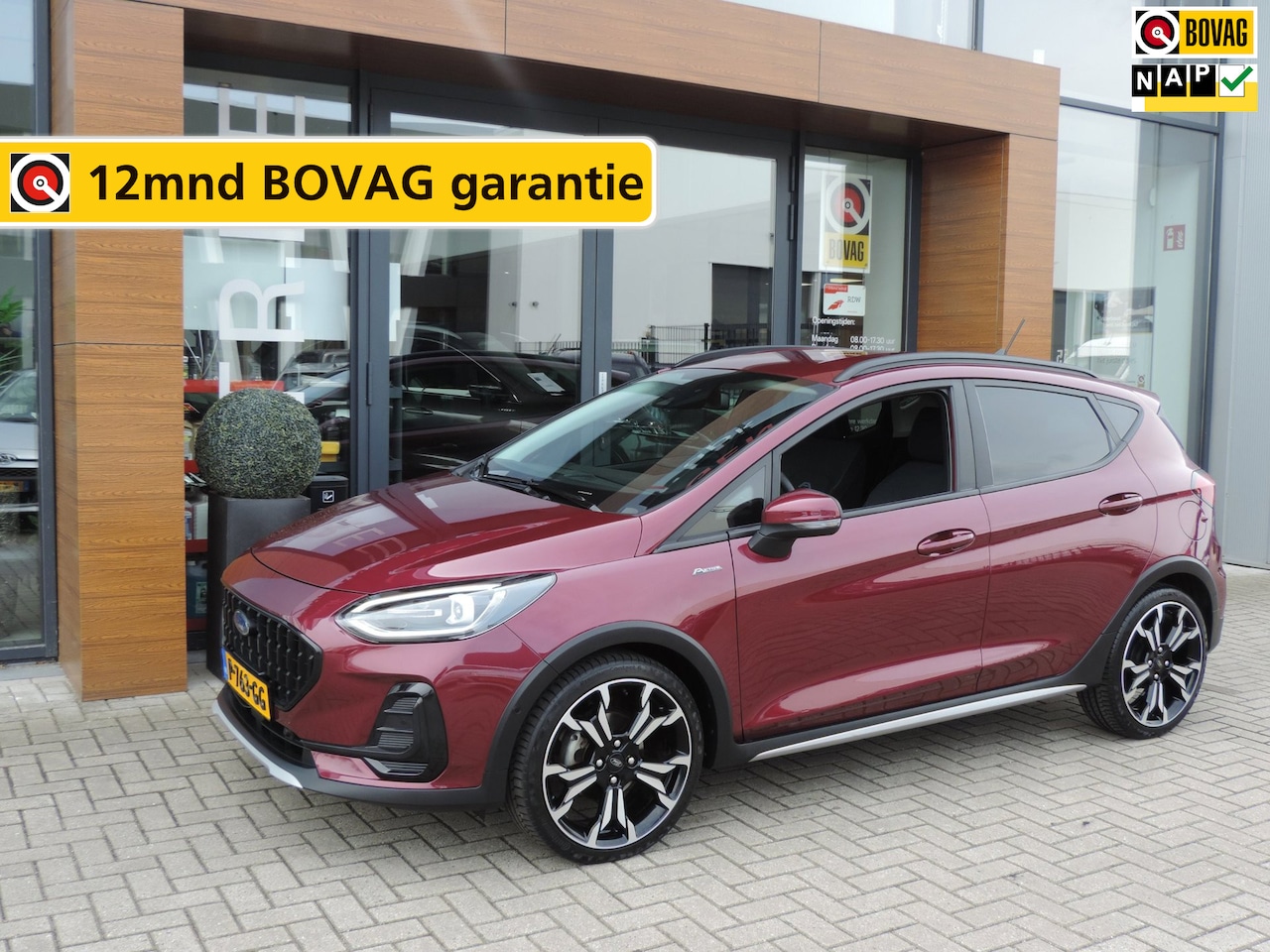Ford Fiesta - 1.0-T Active Hybrid ST-Line X 26.000km | Camera | 18'' | LED kopl | Winterpack | Adapt.cru - AutoWereld.nl