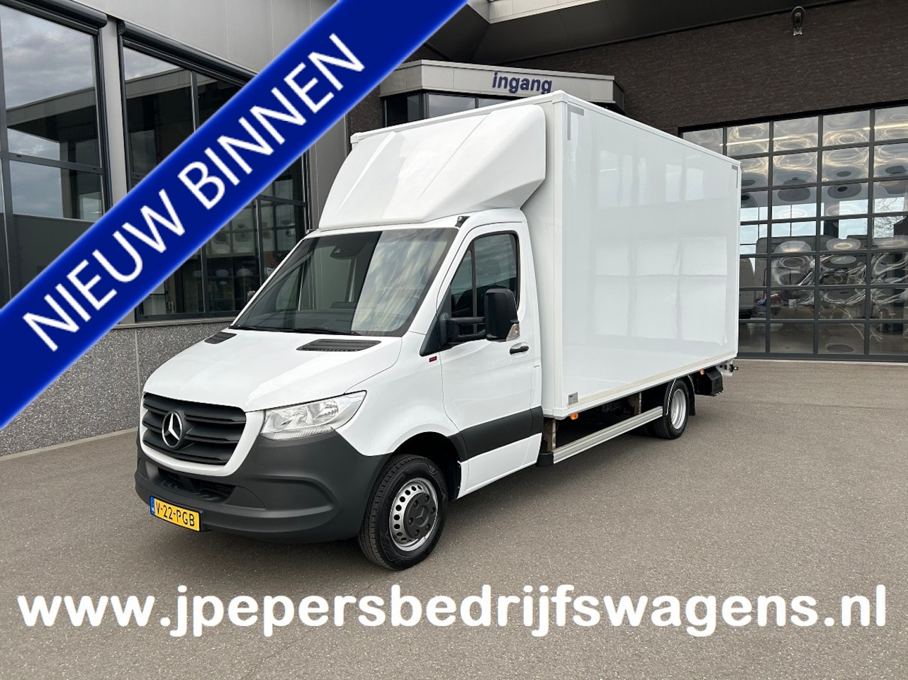 Mercedes-Benz Sprinter - 516 CDI L3 Bakwagen / Laadklep / Dakspoiler / Airco / Euro 6 - AutoWereld.nl