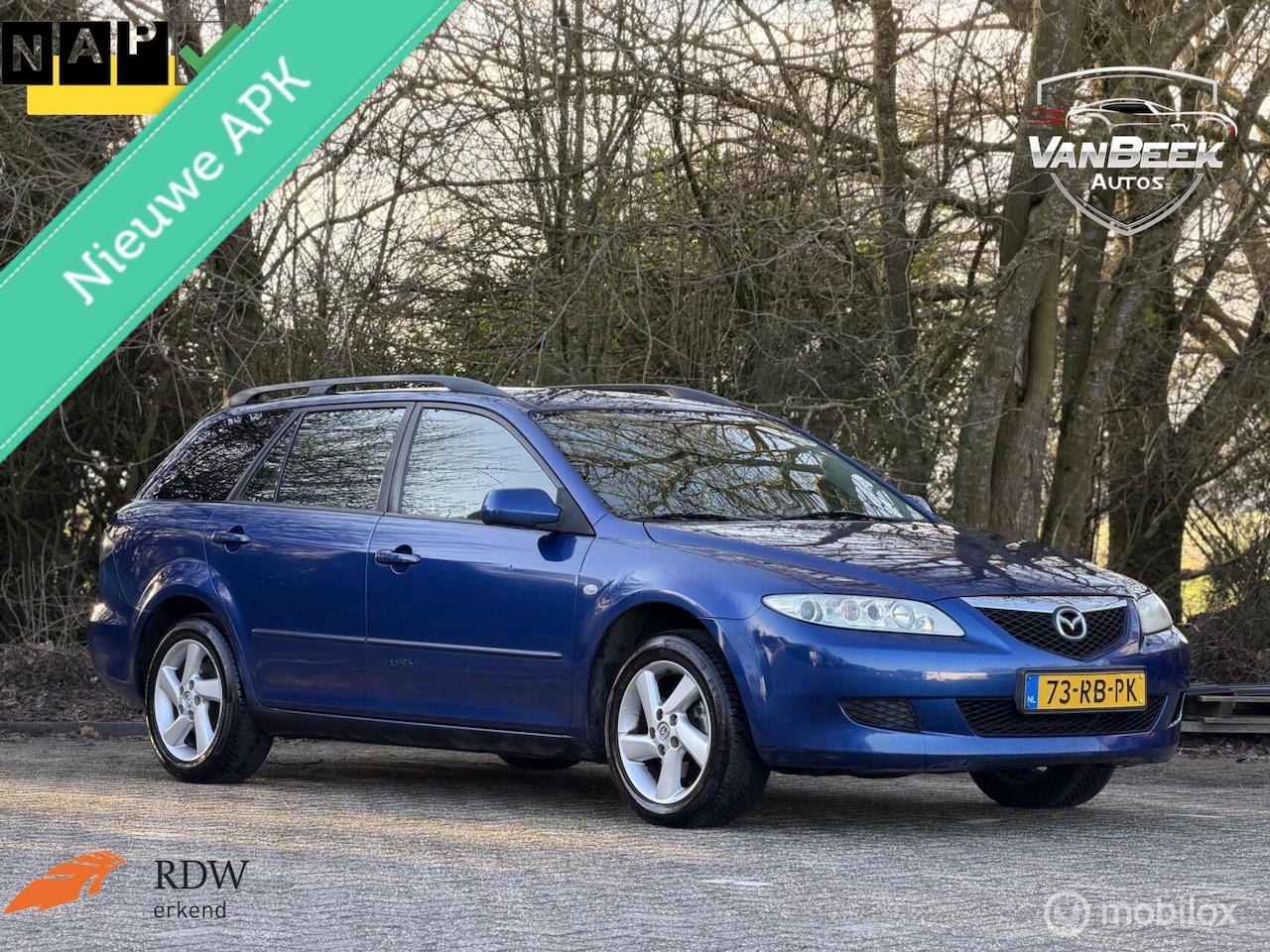 Mazda 6 Sportbreak - 2.0i Touring II Nieuwe Apk Airco - AutoWereld.nl