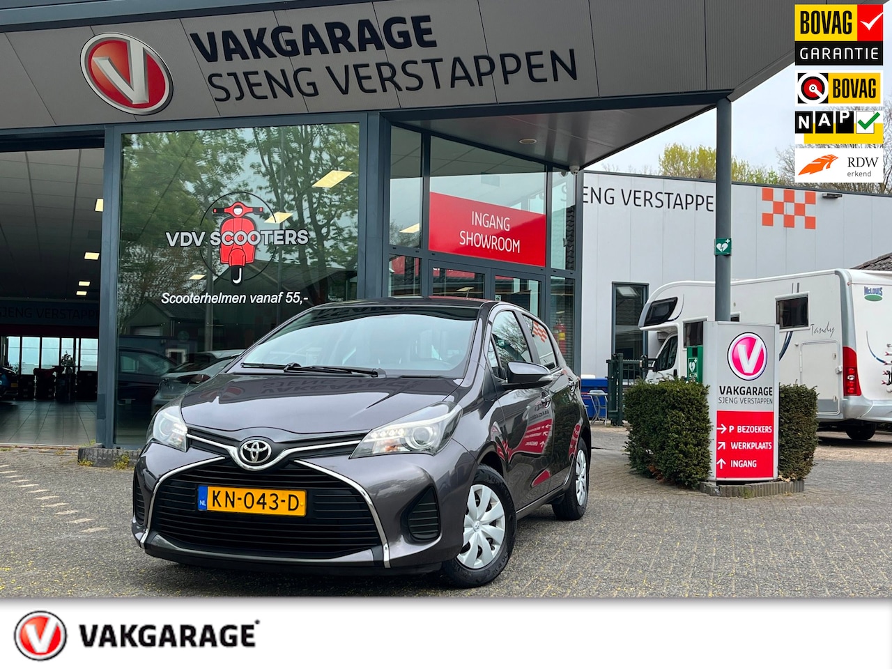 Toyota Yaris - 1.0 VVT-i Aspiration Bovagrijklaarprijs !! - AutoWereld.nl