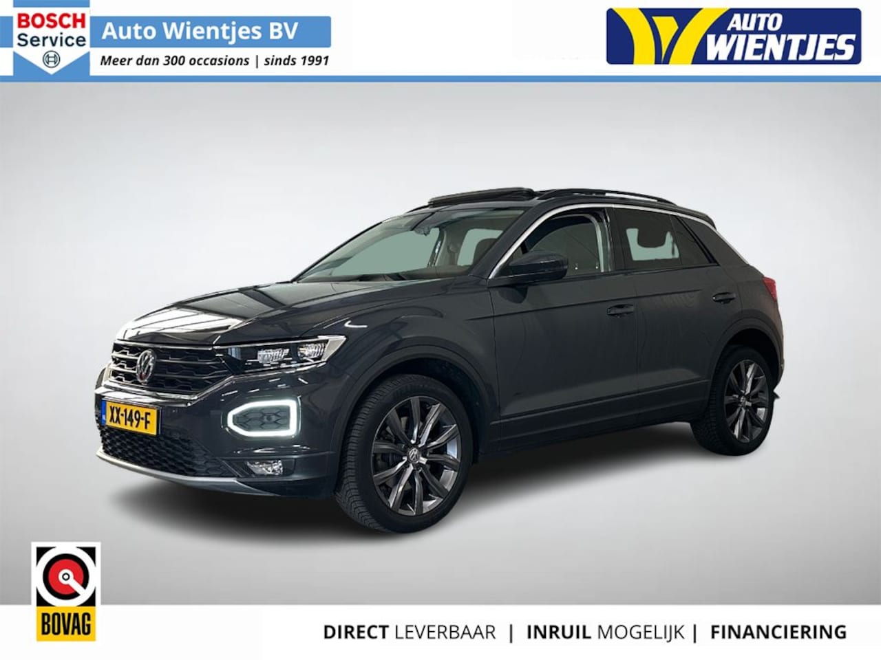 Volkswagen T-Roc - 1.0 TSI | Style | Pano | Navi | Camera | Trekhaak - AutoWereld.nl