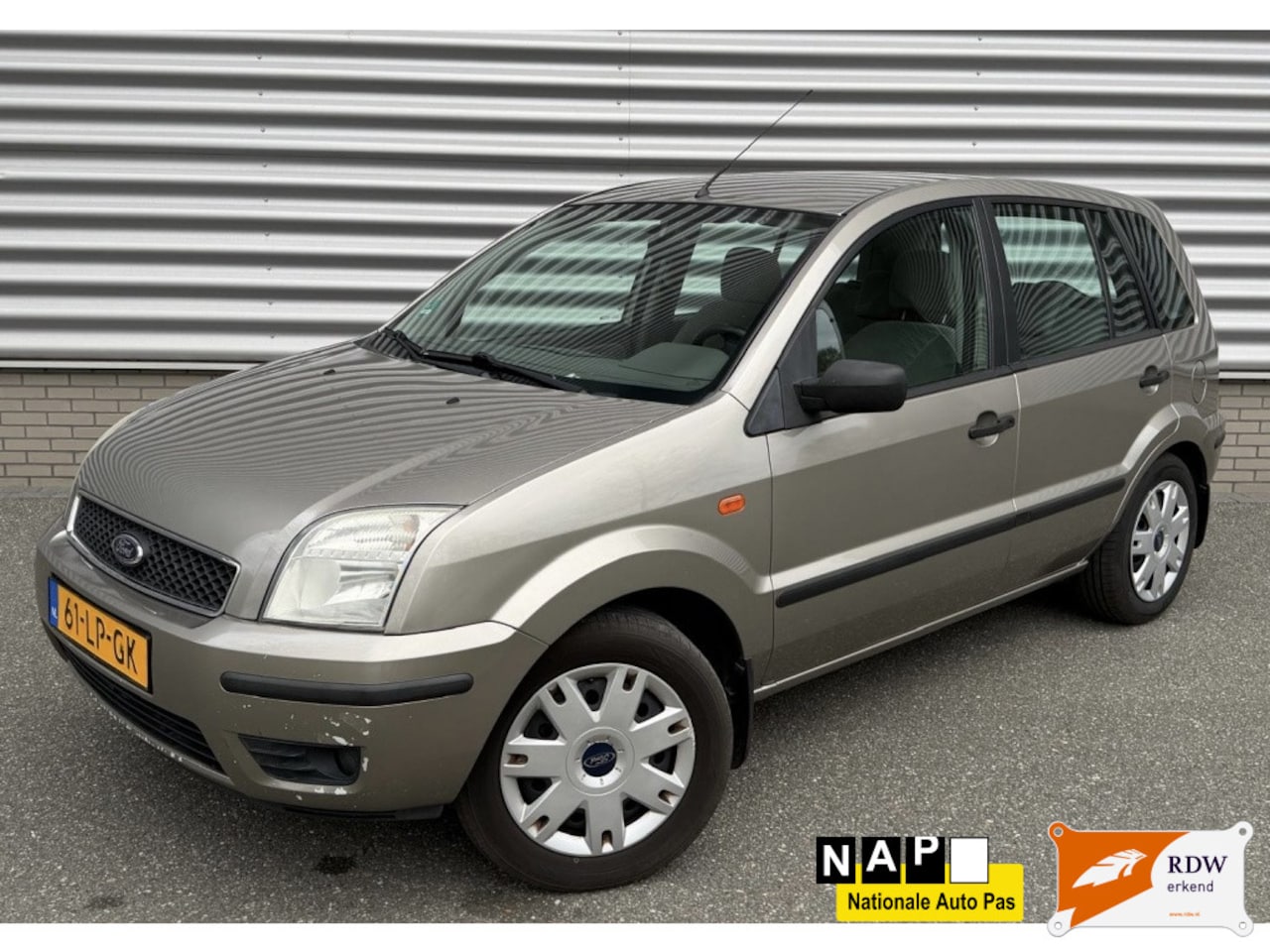 Ford Fusion - 1.4-16V Luxury | Nieuwe APK | Airco | NAP - AutoWereld.nl