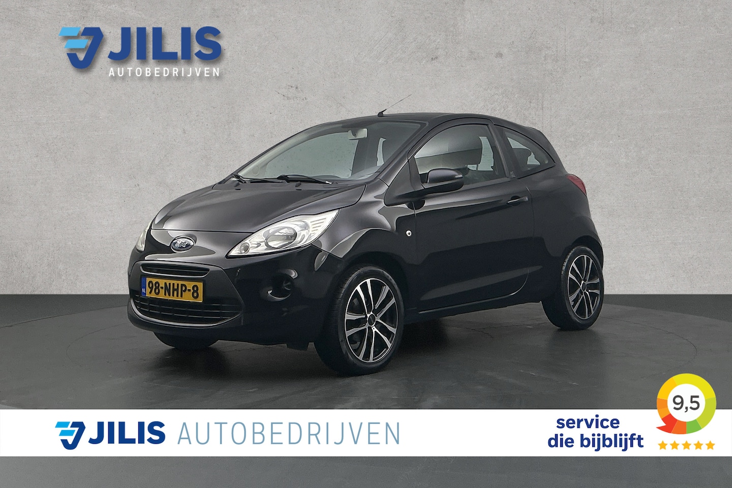 Ford Ka - 1.2 Cool&Sound | Airco | Lichtmetalen velgen | Elektrische ramen | Isofix - AutoWereld.nl