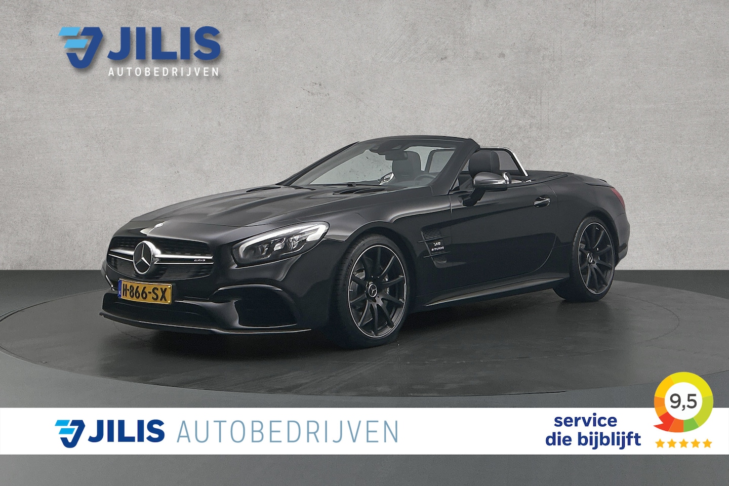 Mercedes-Benz SL-klasse Cabrio - AMG 63 | Airscarf | Panoramadak | 585 PK | Luxe lederen bekleding | Stoelventilatie - AutoWereld.nl