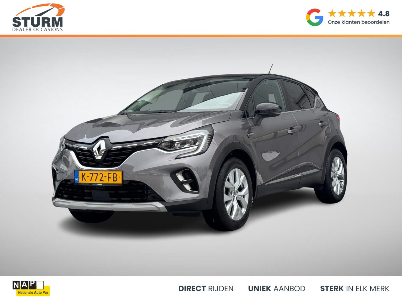Renault Captur - 1.0 TCe 100 Intens - AutoWereld.nl