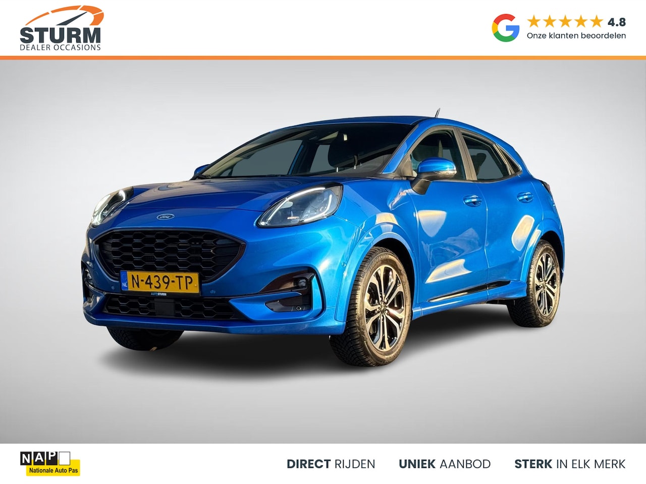 Ford Puma - 1.0 EcoBoost Hybrid ST-Line X NL-Auto incl. Trekhaak! - AutoWereld.nl