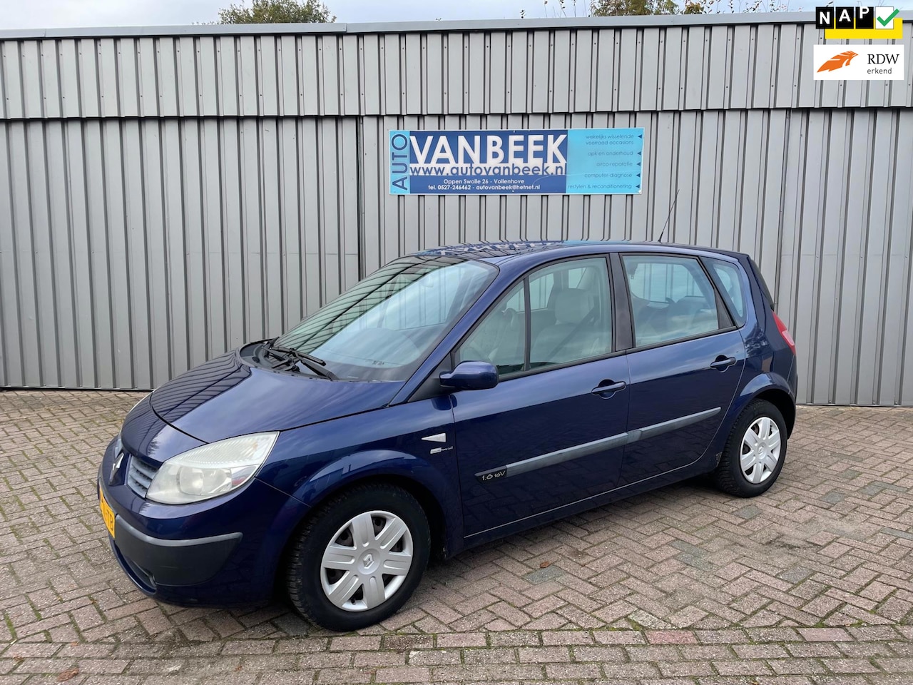 Renault Scénic - 1.6-16V Expression Basis 1.6-16V Expression Basis - AutoWereld.nl