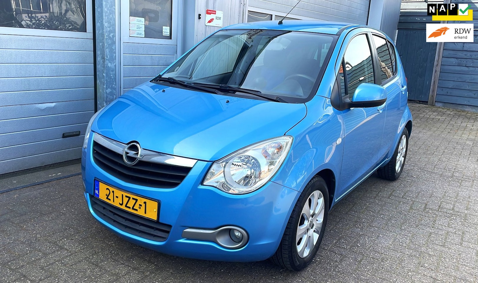 Opel Agila - 1.2 Enjoy 2008-Airco-Velgen- Elek.Pakket-New APK - AutoWereld.nl