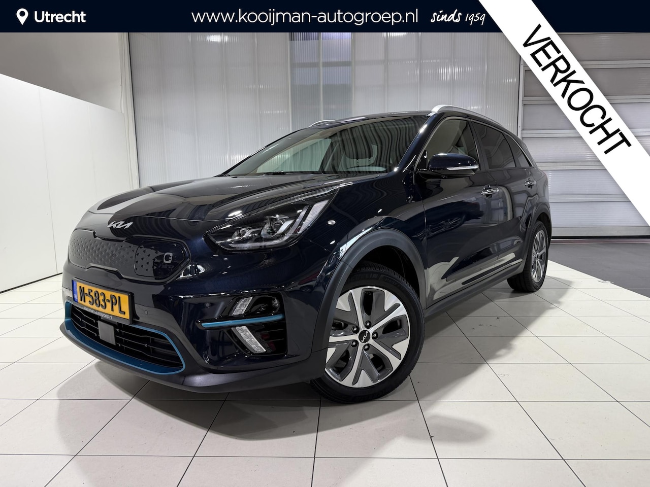 Kia e-Niro - ExecutiveLine 64 kWh Stoel en Stuur verwarming, Schuif kantel dak, Apple Carplay/Android A - AutoWereld.nl