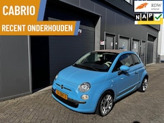 Fiat 500 - 0.9 TwinAir Lounge | Cabrio | Sensors | Leer|NW APK