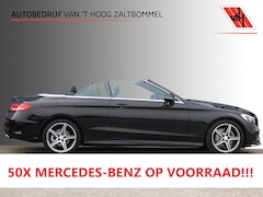Mercedes-Benz C-klasse Cabrio - 180 AUT9 AMG LINE AIRSCARF CAMERA NAVI TREKHAAK