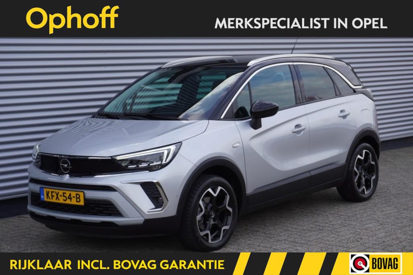 Opel Crossland - 1.2 Turbo 110pk Ultimate / Camera / Alcantara / Navigatie / LED - AutoWereld.nl