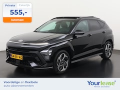 Hyundai Kona - 1.6 GDI HEV N Line | All-in 555, - Private Lease | Direct uit voorraad