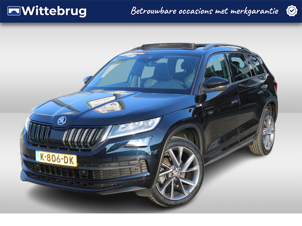 Skoda Kodiaq - 1.5 TSI 150pk Sportline Business DSG Automaat / Panorama dak / LM 20 inch / Navigatie / Ca - AutoWereld.nl