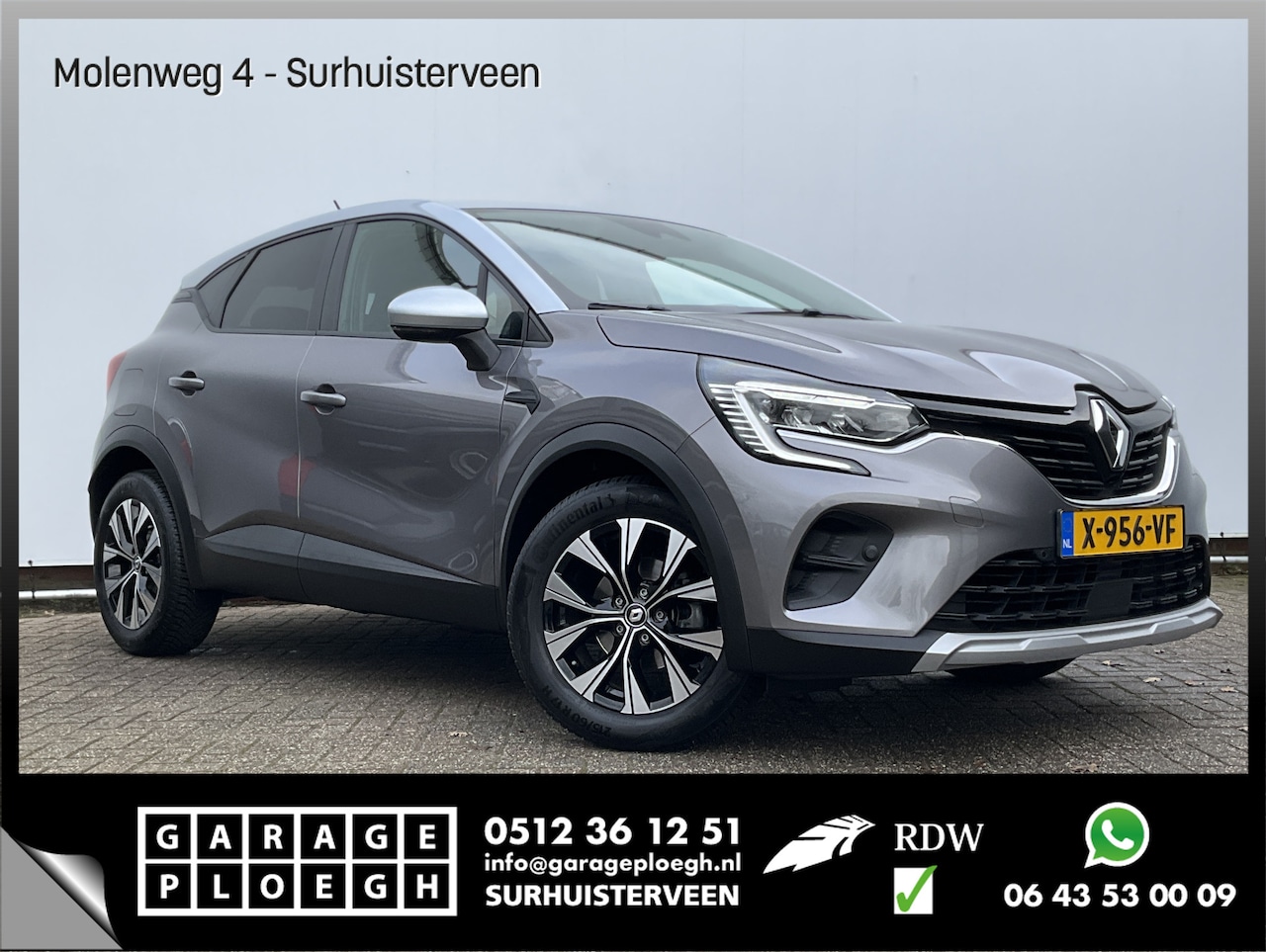 Renault Captur - 1.0 TCe 90 techno Nav/Cruise Carplay Camera Stoelverw Voll.Onderhouden! - AutoWereld.nl