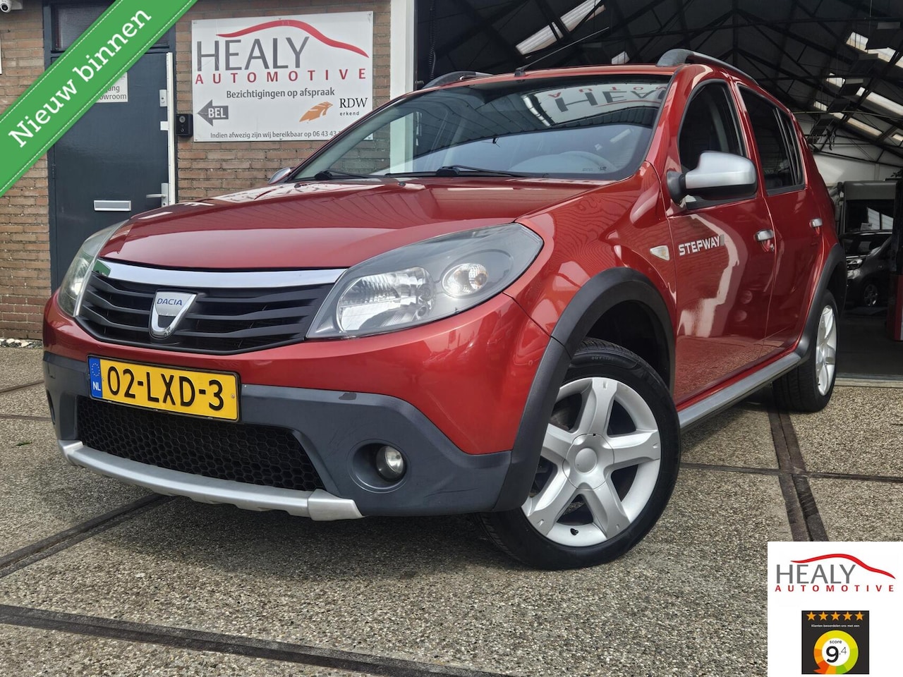 Dacia Sandero Stepway - 1.6 Stepway|Airco|136dkm|Nap|2de eig| - AutoWereld.nl