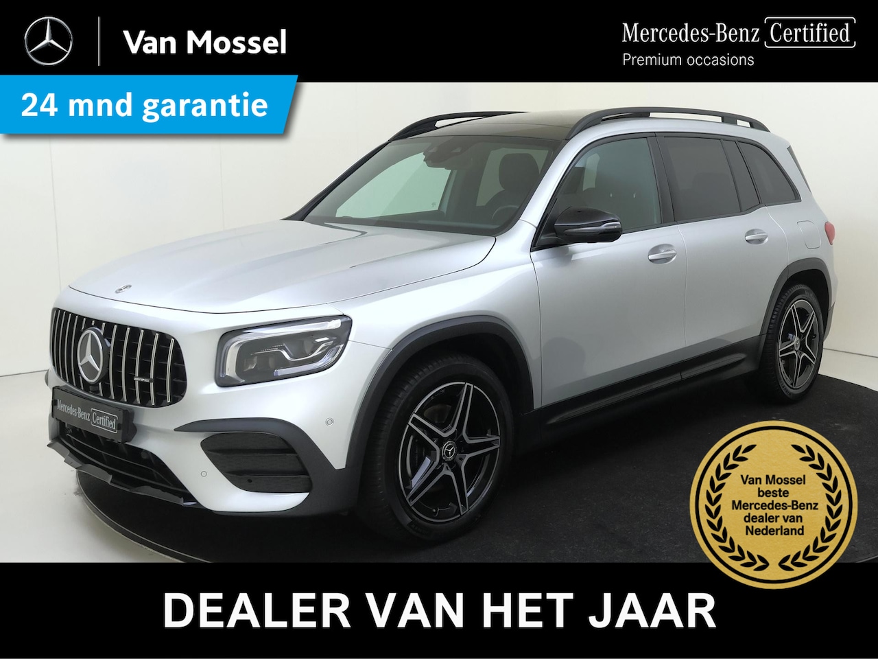 Mercedes-Benz GLB - 200 Premium Plus AMG Line / Panoramadak / Memorystoelen / Multibeam LED / Nightpakket / Ad - AutoWereld.nl