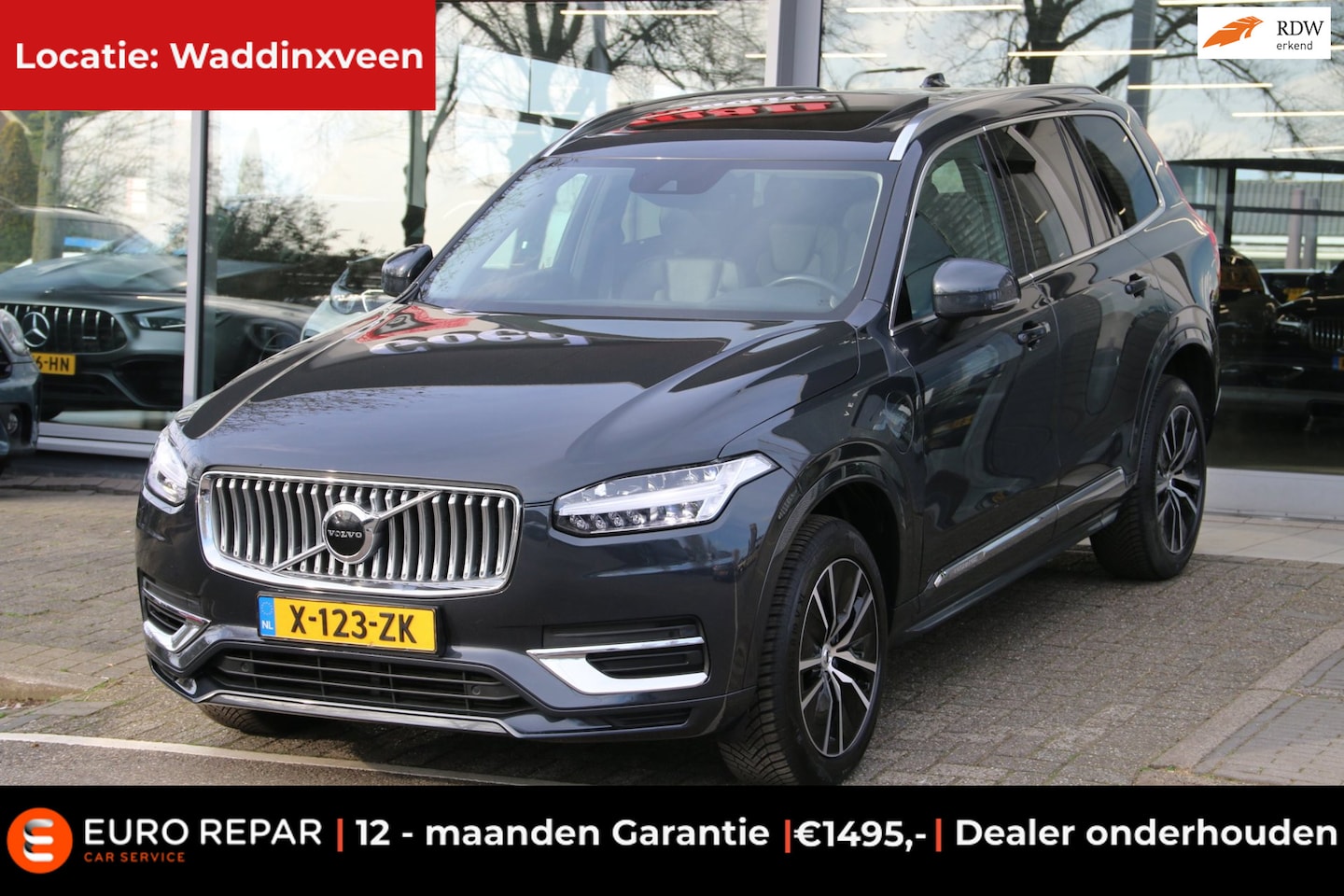Volvo XC90 - 2.0 T8 Recharge AWD Business Pro PANO-DAK TREKHAAK! - AutoWereld.nl