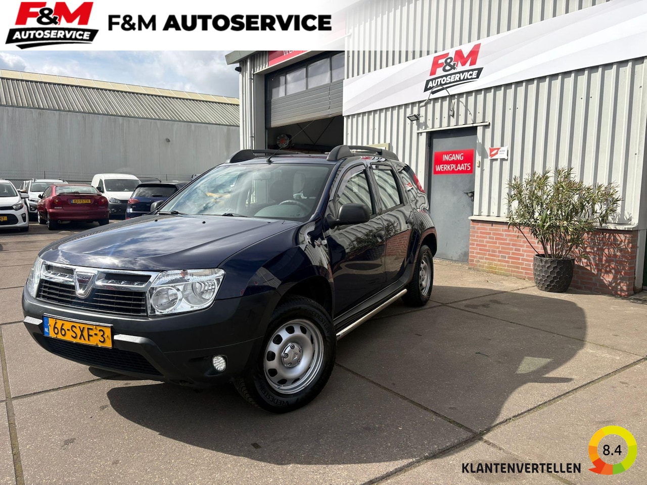 Dacia Duster - 1.6 Duster 2wd Trekhaak, camera, sidebars - AutoWereld.nl