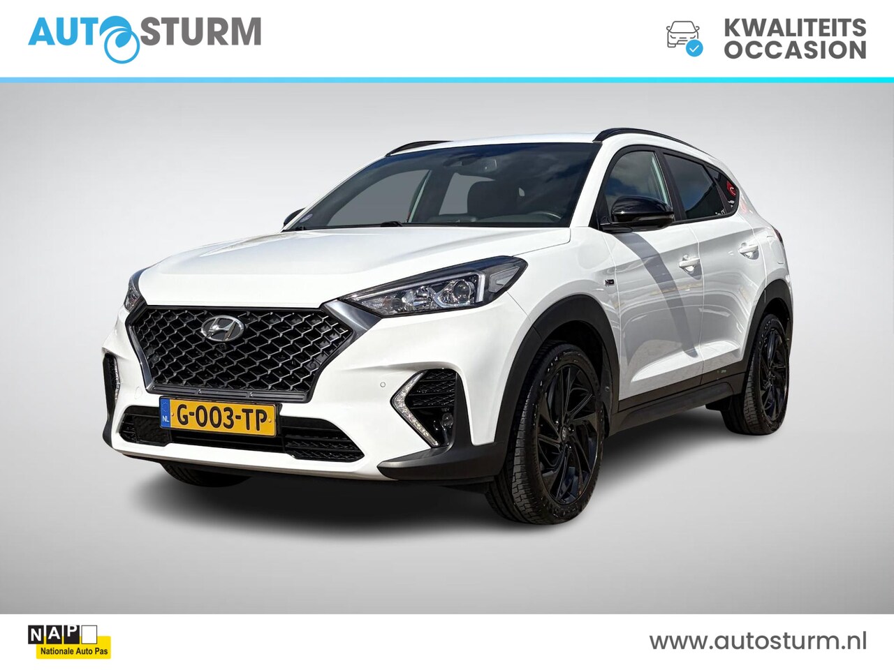 Hyundai Tucson - 1.6 T-GDI N-Line Automaat, Trekhaak NL-Auto! - AutoWereld.nl