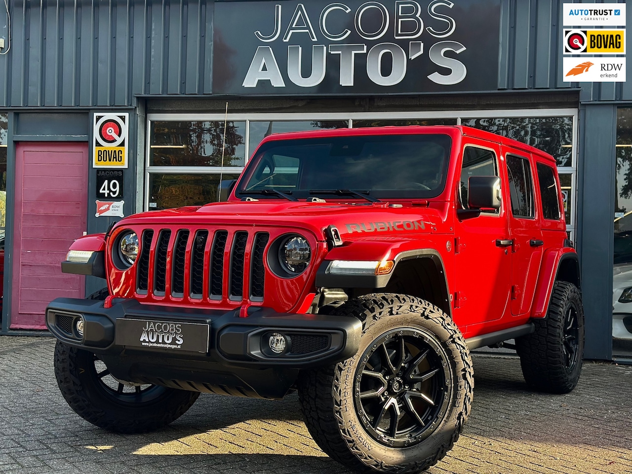 Jeep Wrangler - 4-DR. RUBICON Grijskenteken BPM VRIJ! Nieuwstaat! - AutoWereld.nl
