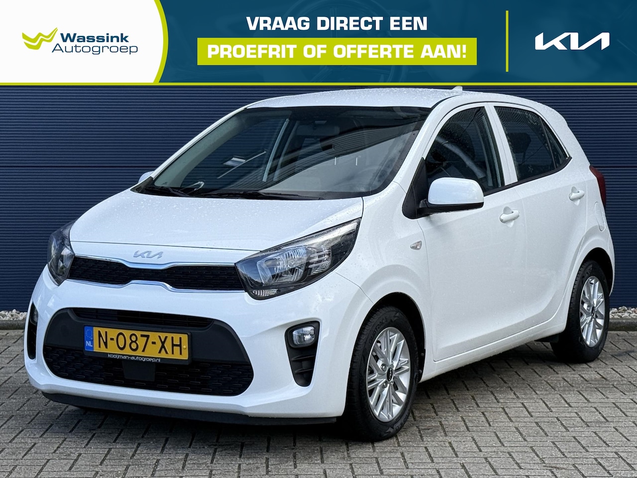Kia Picanto - 1.0 DPi AMT 67pk 4-zits DynamicLine | Automaat | Apple Carplay/Android auto | Camera | All - AutoWereld.nl