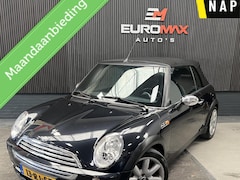 MINI Cabrio - 1.6 One Pepper - NAP- Parkeersensor - Elek.ramen