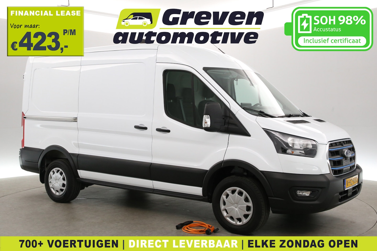 Ford E-Transit - L2H2 Trend 68 kWh | Snelladen | SOH 98% | Airco | Camera | 3 Zits | Cruise | Carplay | Nav - AutoWereld.nl