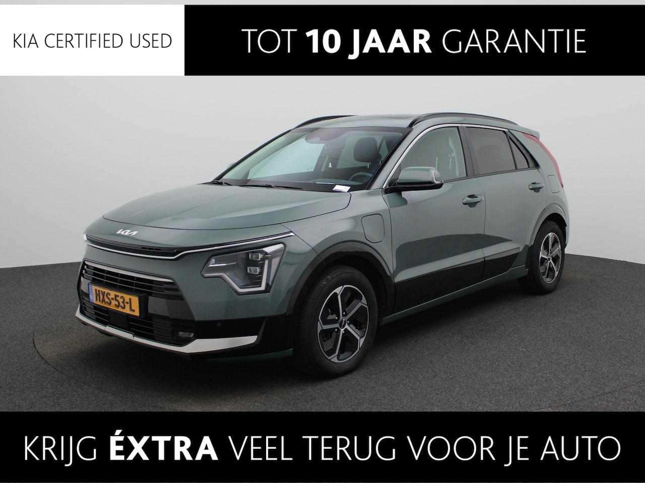 Kia Niro - 1.6 GDi PHEV DynamicPlusLine | HUD | Stoel en Stuur Verwarming | Navigatie | Climate Contr - AutoWereld.nl