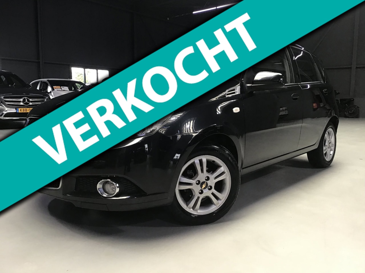 Chevrolet Aveo - 1.2 16V LS+ I New Apk + Kln Brt I Airco I 155xxx Km I Elec Ramen I 5 Drs I Centr deurvergr - AutoWereld.nl