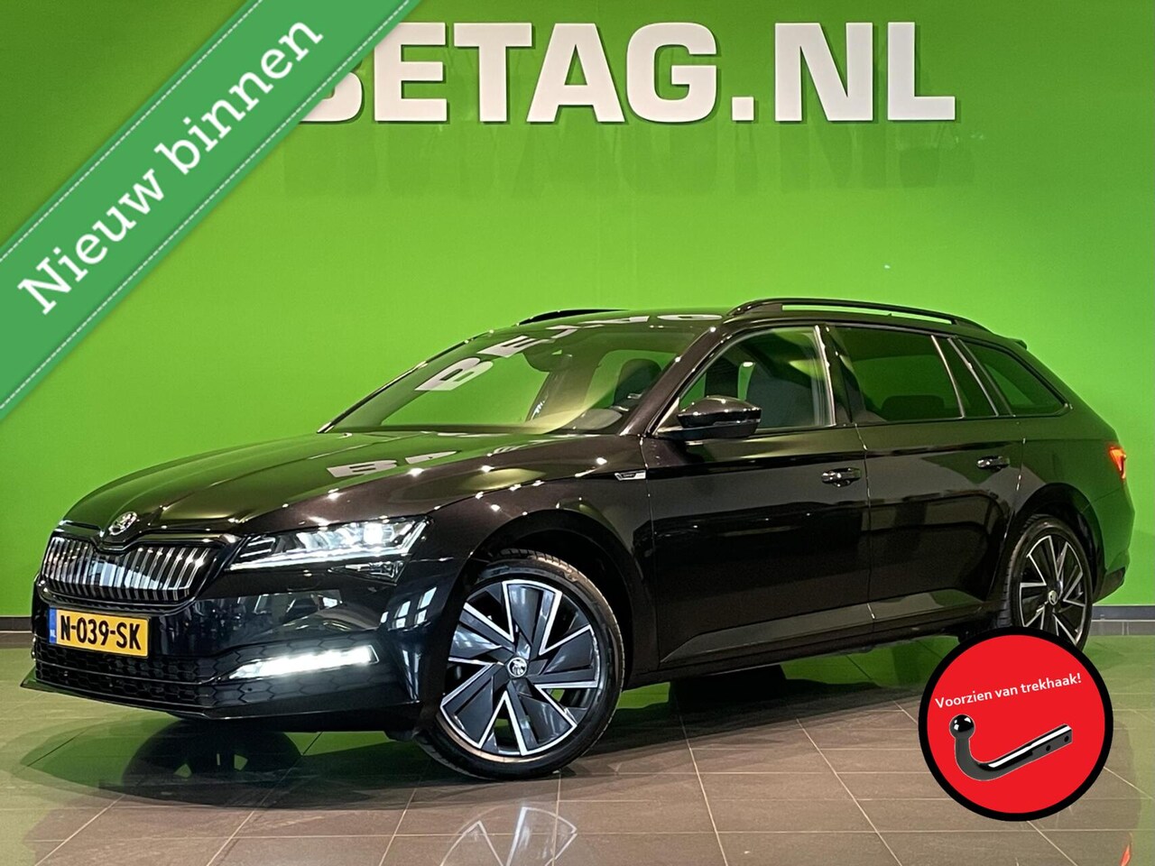 Skoda Superb Combi - 1.4 TSI iV Sportline Business | Stoelverwarming | - AutoWereld.nl