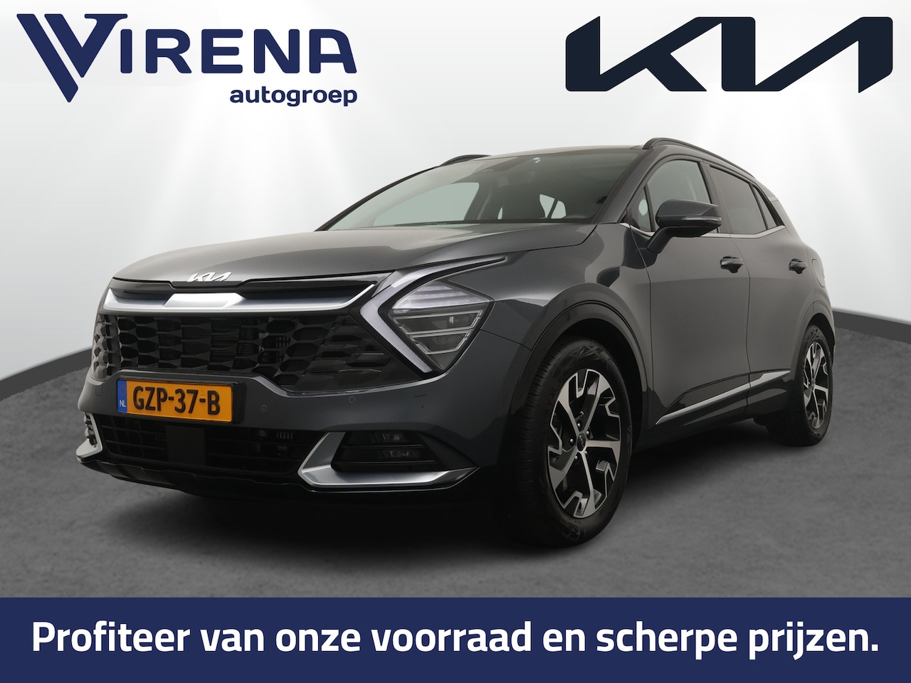 Kia Sportage - 1.6 T-GDi MHEV DynamicPlusLine Automaat - Apple Carplay/Android Auto - Elektrisch bedienba - AutoWereld.nl