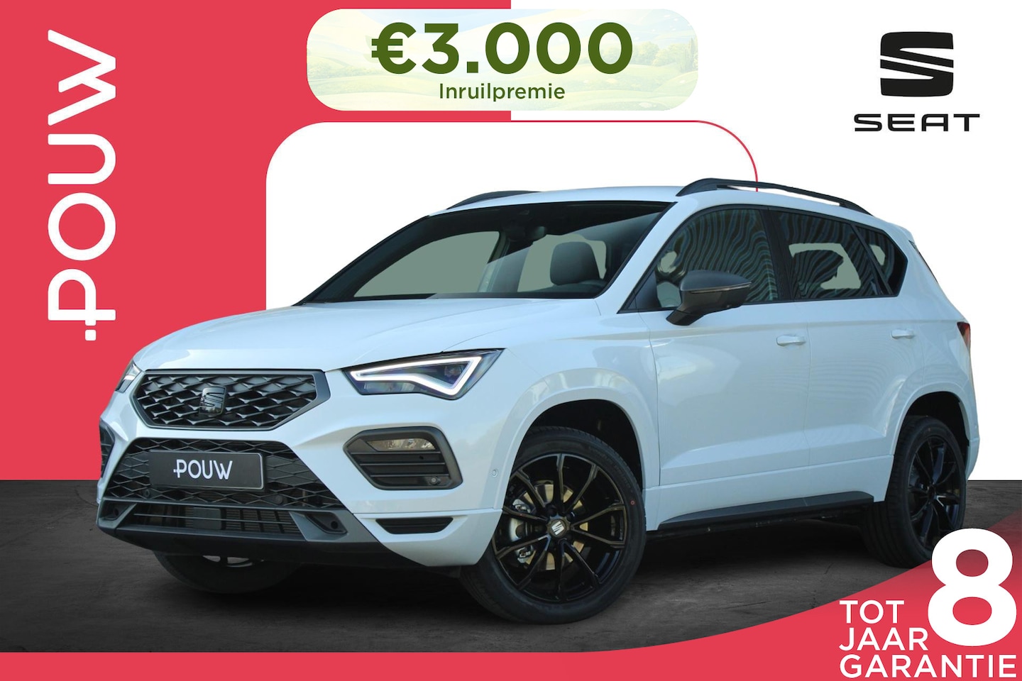 SEAT Ateca - 1.5 TSI 150pk DSG FR Business Intense | Safe & Driving Pakket 1 | Stoelverwarming - AutoWereld.nl