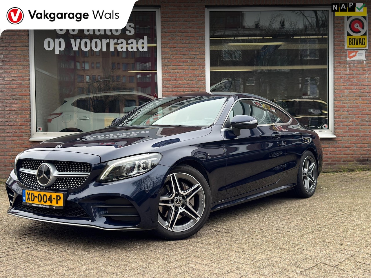 Mercedes-Benz C-klasse Coupé - AMG Line | Facelift | HUD | Navi | Camera 360 | Carplay| Advantage Pack | Sport Leer | Nap - AutoWereld.nl