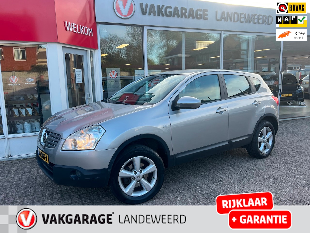 Nissan Qashqai - 2.0 Acenta 2.0 Acenta, trekhaak, cruisecontrole, rijklaar! - AutoWereld.nl