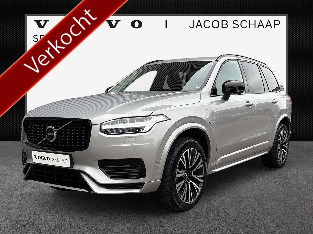 Volvo XC90 - 2.0 T8 Recharge AWD Ultimate Dark / Luchtvering / Trekhaak / 360 Camera / - AutoWereld.nl