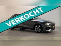 Audi A3 Sportback - 30 TFSI S Edition S-Line Leder-Stof Virtual Cockpit Adaptive Cruise LED