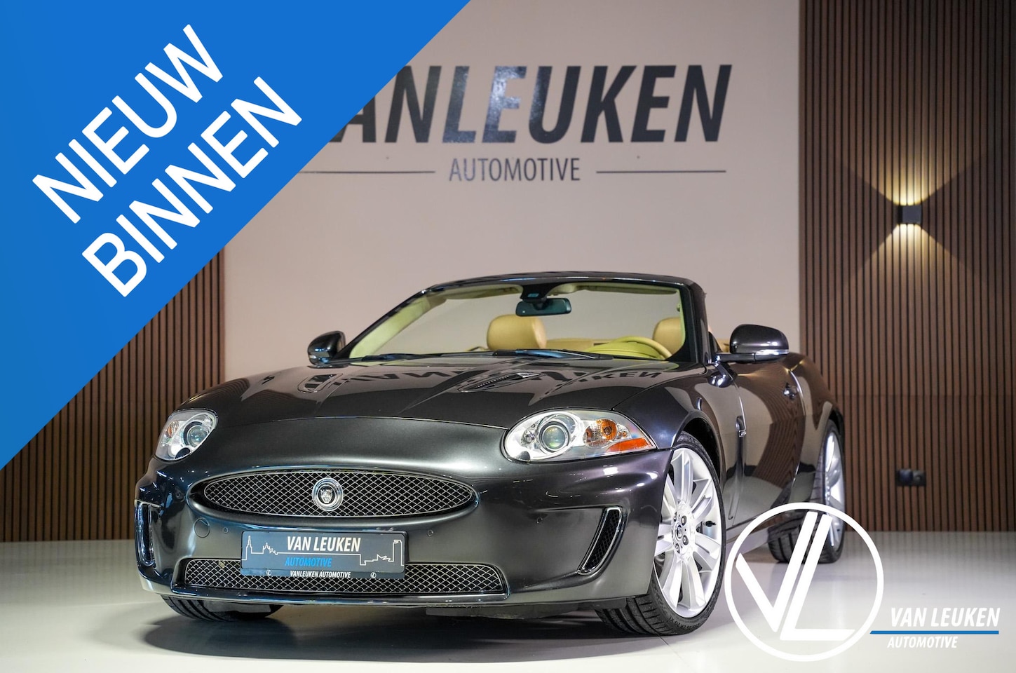 Jaguar XKR - 5.0 V8 Cabriolet B&W - Stoelventilatie - AutoWereld.nl