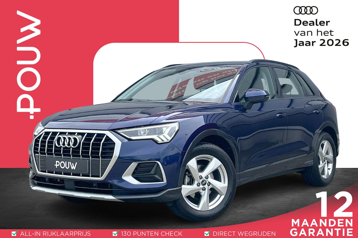 Audi Q3 - 35 TFSI 150pk Advanced Edition | Navigatie | App Connect | Cruise Control - AutoWereld.nl