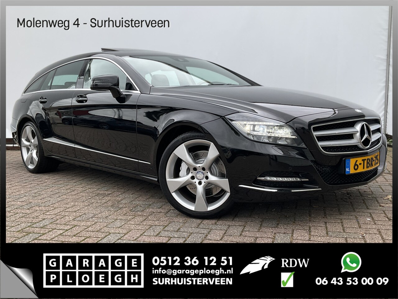 Mercedes-Benz CLS-klasse Shooting Brake - 350 CDI 6-Cilinder Automaat Pano Trekhaak Leder Topstaat NAP! - AutoWereld.nl