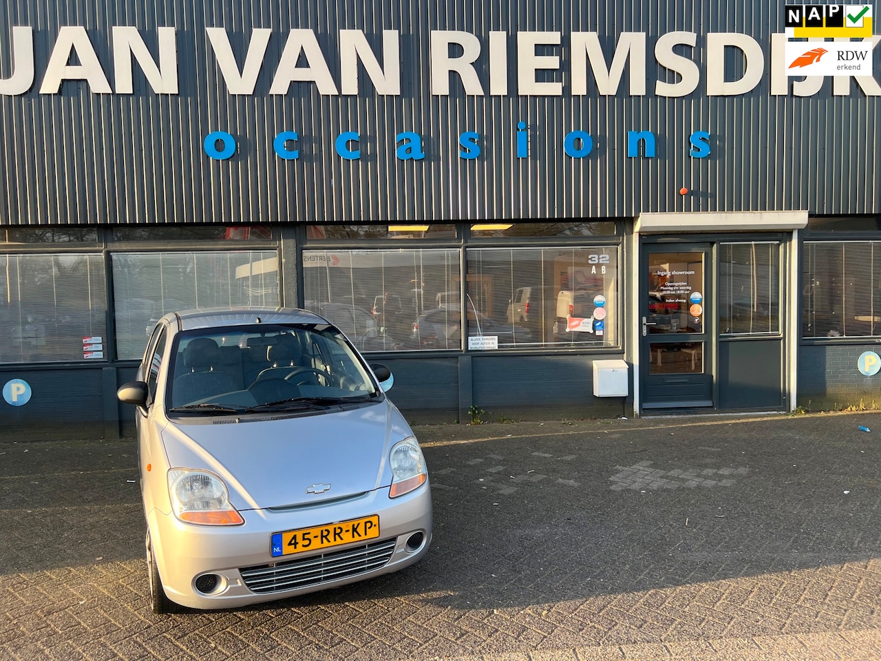Chevrolet Matiz - 1.0 Style bj 2005 90496 km nap - AutoWereld.nl