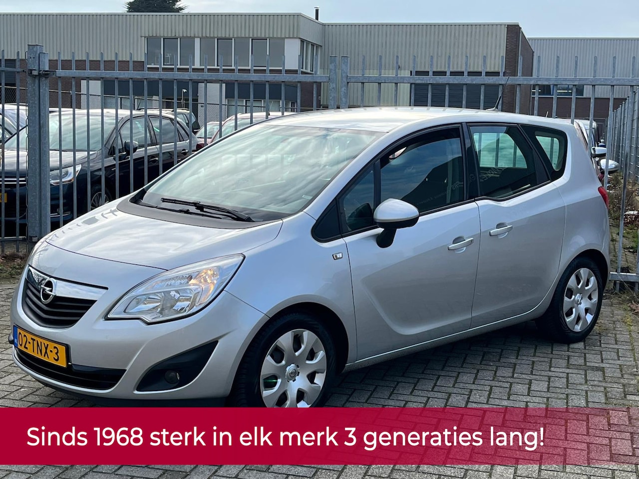 Opel Meriva - 1.4 Turbo Business Edition 120PK! NL AUTO NAP HOGE INSTAP! NAVI l CRUISE l AIRCO l TREKHAA - AutoWereld.nl